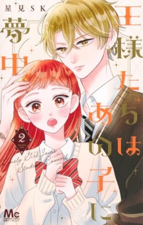 王様たちはあの子に夢中2巻の表紙