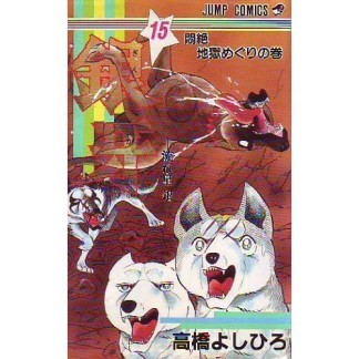 銀牙 -流れ星 銀-15巻の表紙