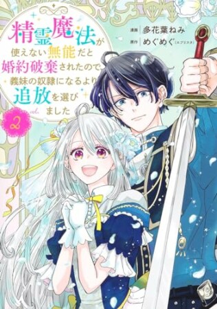 【合本版】精霊魔法が使えない無能だと婚約破棄されたので、義妹の奴隷になるより追放を選びました2巻の表紙