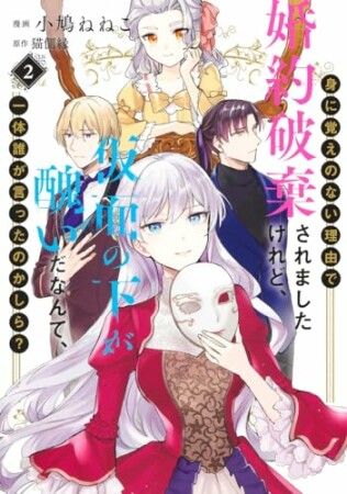 身に覚えのない理由で婚約破棄されましたけれど、仮面の下が醜いだなんて、一体誰が言ったのかしら？【コミックス版】2巻の表紙