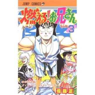 燃える!お兄さん3巻の表紙