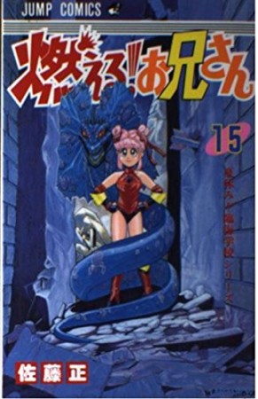 燃える!お兄さん15巻の表紙