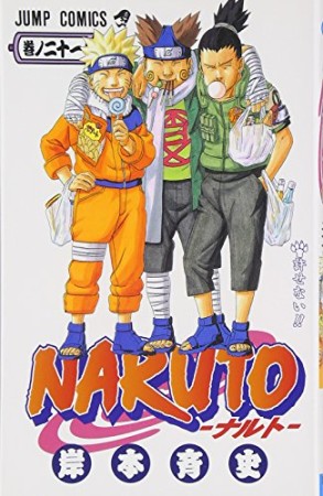 NARUTO ナルト21巻の表紙