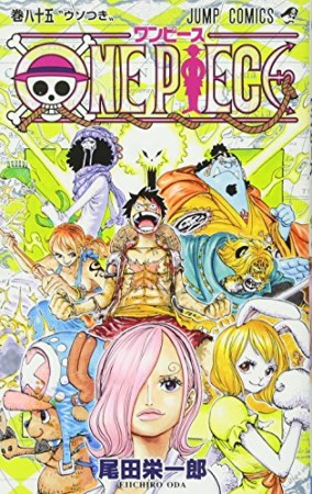 ONE PIECE モノクロ版85巻の表紙