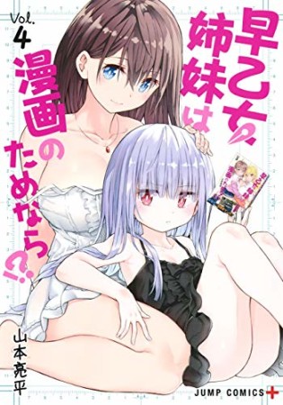 早乙女姉妹は漫画のためなら!?4巻の表紙