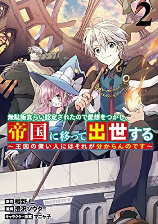 無駄飯食らい認定されたので愛想をつかし、帝国に移って出世する ～王国の偉い人にはそれが分からんのです～2巻の表紙