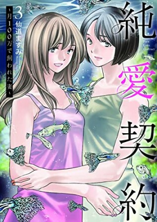 純愛契約～月100万で飼われた妻～3巻の表紙