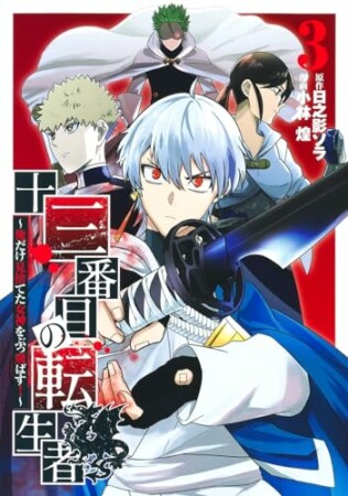 十三番目の転生者～俺だけ見捨てた女神をぶっ飛ばす！～3巻の表紙