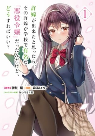 許嫁が出来たと思ったら、その許嫁が学校で有名な『悪役令嬢』だったんだけど、どうすればいい？1巻の表紙