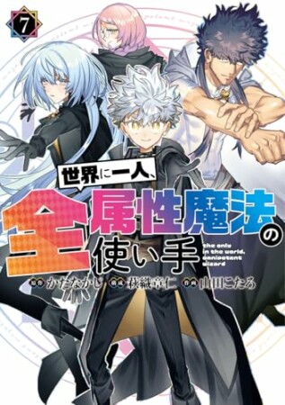 世界に一人、全属性魔法の使い手7巻の表紙