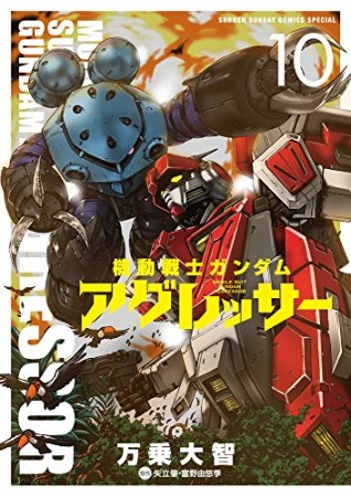 機動戦士ガンダム アグレッサー10巻の表紙