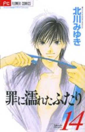 罪に濡れたふたり14巻の表紙