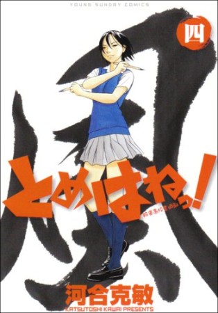 とめはねっ!4巻の表紙