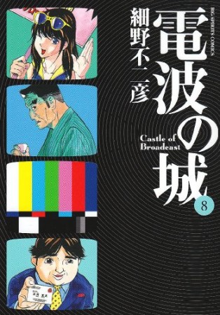 電波の城8巻の表紙