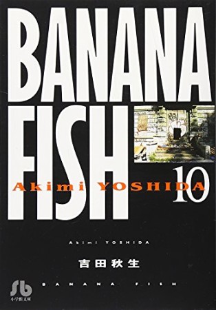 BANANA FISH 文庫版10巻の表紙