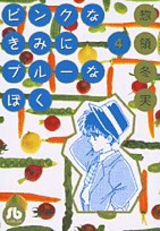 文庫版 ピンクなきみにブルーなぼく4巻の表紙