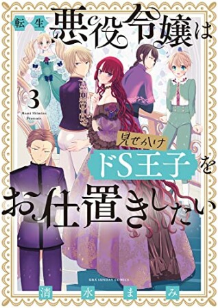 転生悪役令嬢は見せかけドS王子をお仕置きしたい3巻の表紙