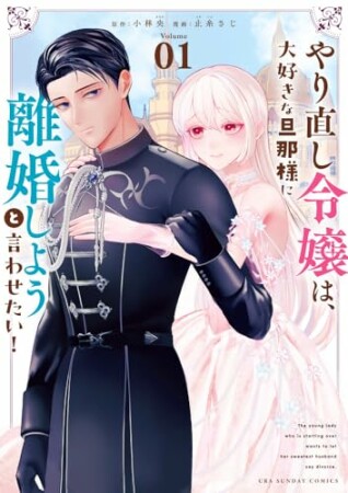 やり直し令嬢は、大好きな旦那様に離婚しようと言わせたい！1巻の表紙