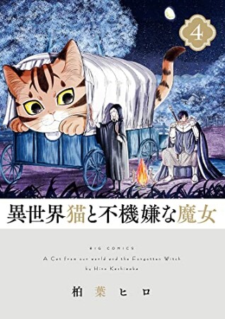 異世界猫と不機嫌な魔女4巻の表紙