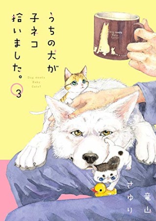 うちの犬が子ネコ拾いました。3巻の表紙