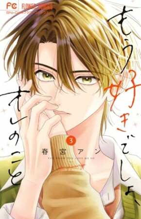 もう好きでしょ、オレのこと3巻の表紙