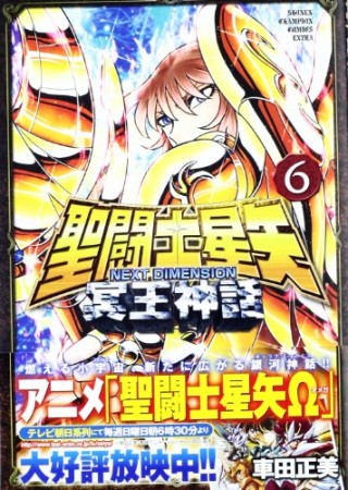 聖闘士星矢 NEXT DIMENSION 冥王神話6巻の表紙