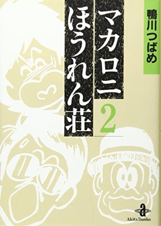 文庫版 マカロニほうれん荘2巻の表紙