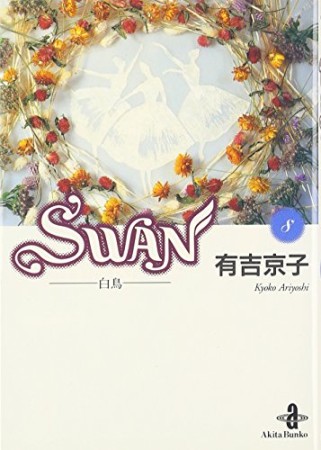 文庫版 SWAN8巻の表紙