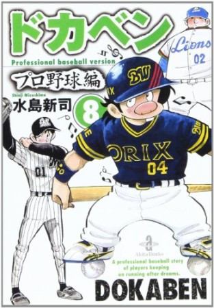 ドカベン プロ野球編 文庫版8巻の表紙