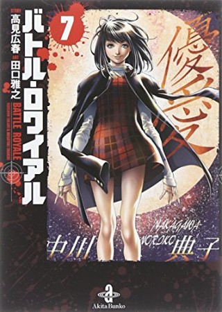 文庫版 バトル・ロワイアル7巻の表紙