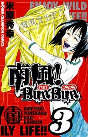 南風!BunBun3巻の表紙