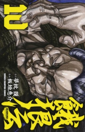 餓狼伝10巻の表紙