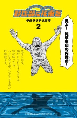 野球部に花束を2巻の表紙