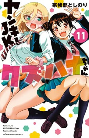 ヤンキーJKクズハナちゃん11巻の表紙