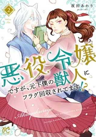 悪役令嬢ですが、元下僕の獣人にフラグ回収されてます!?2巻の表紙