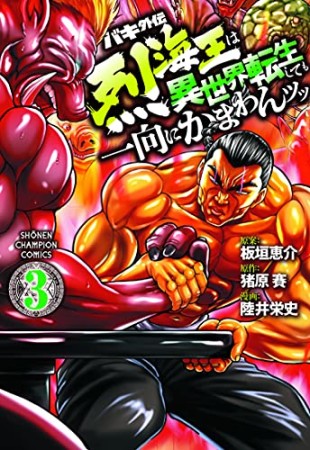 バキ外伝 烈海王は異世界転生しても一向にかまわんッッ3巻の表紙