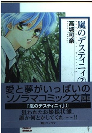 嵐のデスティニィ2巻の表紙