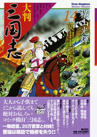 大判 三国志14巻の表紙