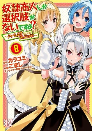 奴隷商人しか選択肢がないですよ？ ～ハーレム？なにそれおいしいの？～8巻の表紙
