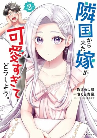 隣国から来た嫁が可愛すぎてどうしよう。(コミック)2巻の表紙