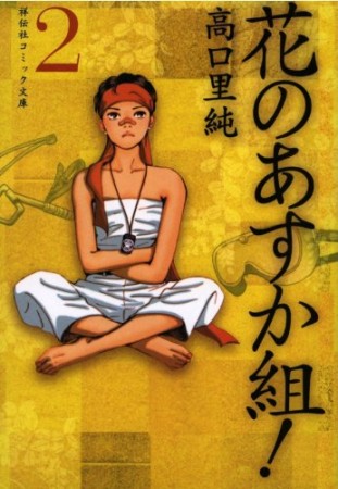 祥伝社文庫版 花のあすか組!2巻の表紙