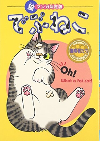 でぶねこ-冒険者たち1巻の表紙