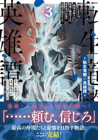 転生竜騎の英雄譚3巻の表紙