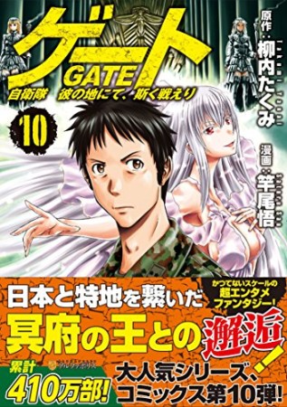 GATE ゲート 自衛隊彼の地にて、斯く戦えり 10巻の表紙