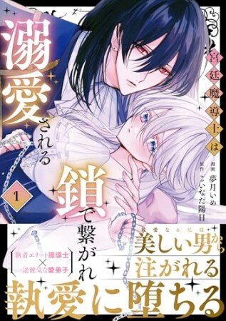 宮廷魔導士は鎖で繋がれ溺愛される1巻の表紙