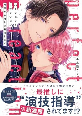 パーフェクトリアクション 今日から推しと共演します1巻の表紙