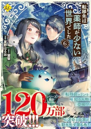 転移先は薬師が少ない世界でした6巻の表紙