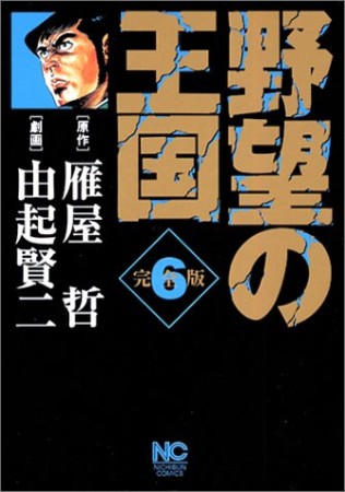 野望の王国 完全版6巻の表紙