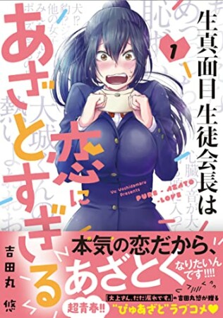 生真面目生徒会長は恋にあざとすぎる　（　１）1巻の表紙