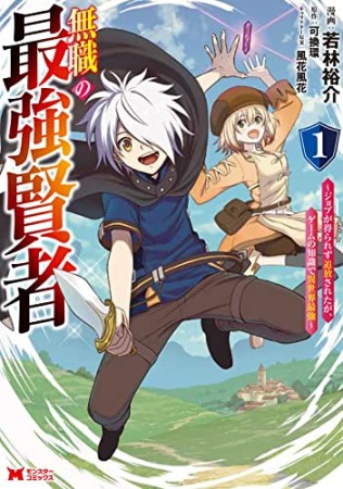 無職の最強賢者～ジョブが得られず追放されたが、ゲームの知識で異世界最強～1巻の表紙